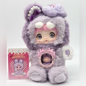 Nommi x Amarilith A Bite of Sweetheart Taro Pastry Plush Blind Box